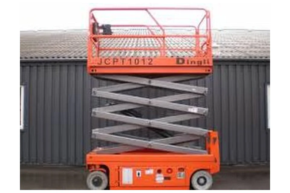 Electric scissor lift, example machine